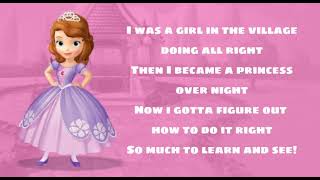 Sofia the First Theme Song-Ariel Winter(Lyrics)