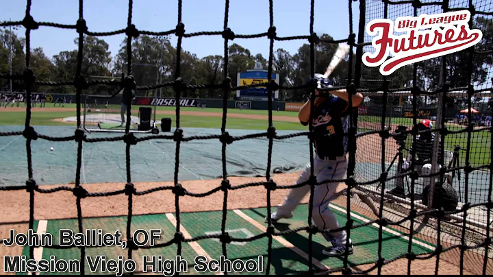 John Balliet, OF, Mission Viejo High School, Batting Practice at the @acbaseballgames