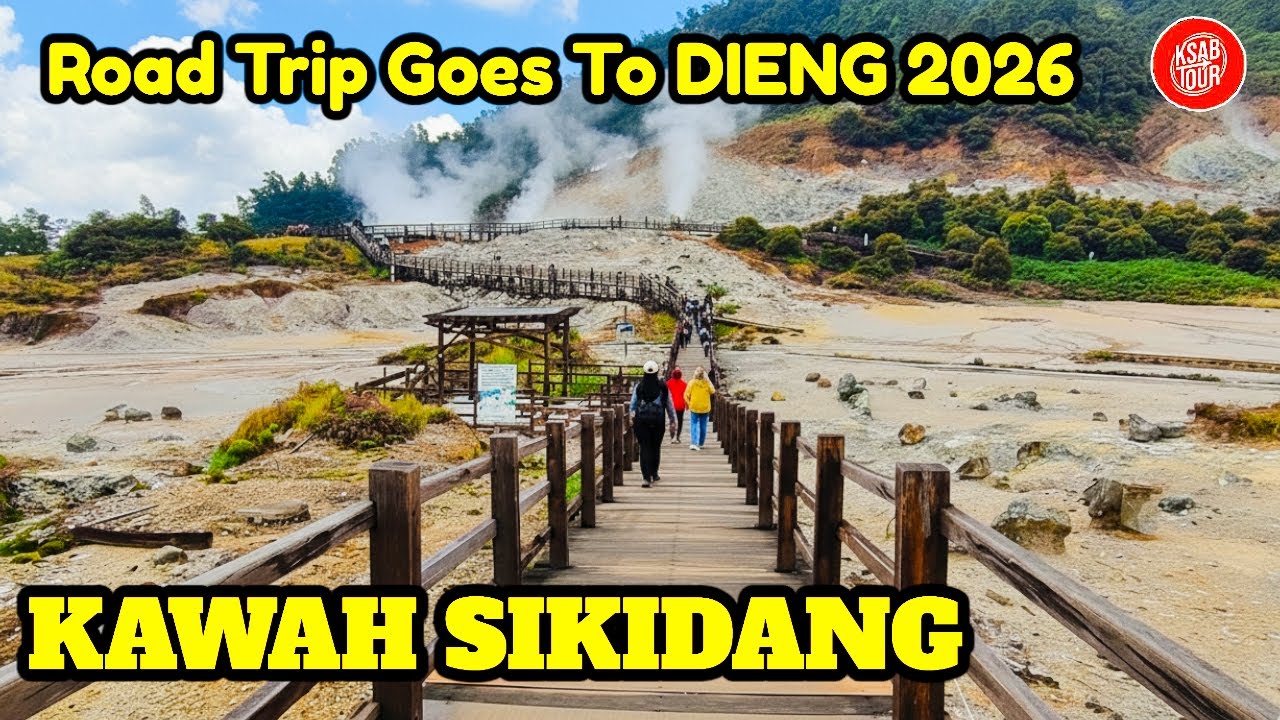 JELAJAH WISATA KAWAH SIKIDANG TERBARU❓❗ ROAD TRIP