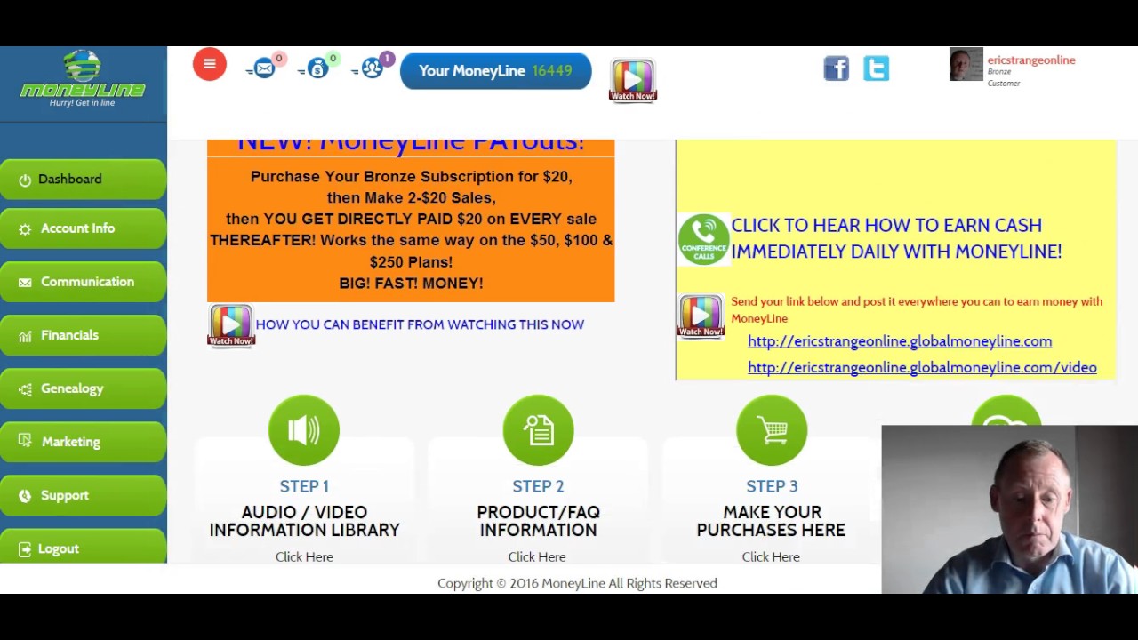 Global Moneyline Review - Back Office Tour