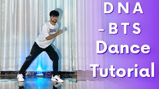 Bts Dna Mirrored Dance Tutorial Easy Step By Step