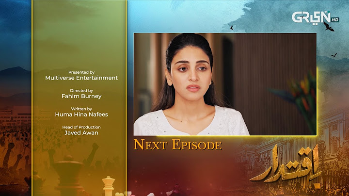Iqtidar Episode 44 | Teaser | 13th February 2025 | Anmol Baloch - Ali Raza - Green TV Entertainment