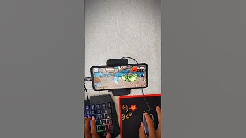 Next-Level Mobile Gaming Setup! 🎮📱| keyboard And Mouse Gameplay 🔥| #mixpro #freefire #shorts #viral