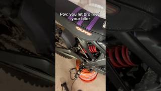 Someone sponsor me 😭 inspo:@caden_scoots #lbx #surron #ebike #vinh #fyp #bikelife #tuttio #emoto