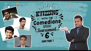 KVizzing With The Comedians 6th edition || SF1. Anirban, Azeem, Naveen & Rohan