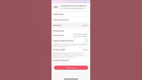 How to Enable notifications on Hikconnect App- part2