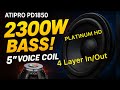 ATIPRO PD1850 18’’ 🔥 2300W Beast Test! 5’’ Voice Coil Power💥 Real Bass Check 