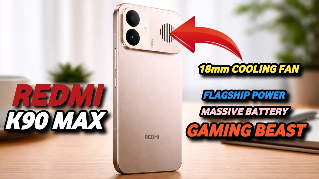Redmi K90 Max - First Impressions, Design, Specs & Price - YouTube