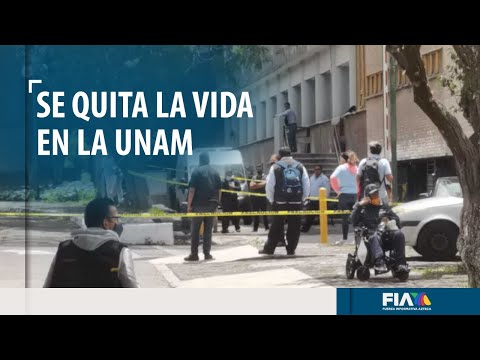 Estudiante de medicina de la UNAM se arroja de edificio y pierde la vida en la Facultad