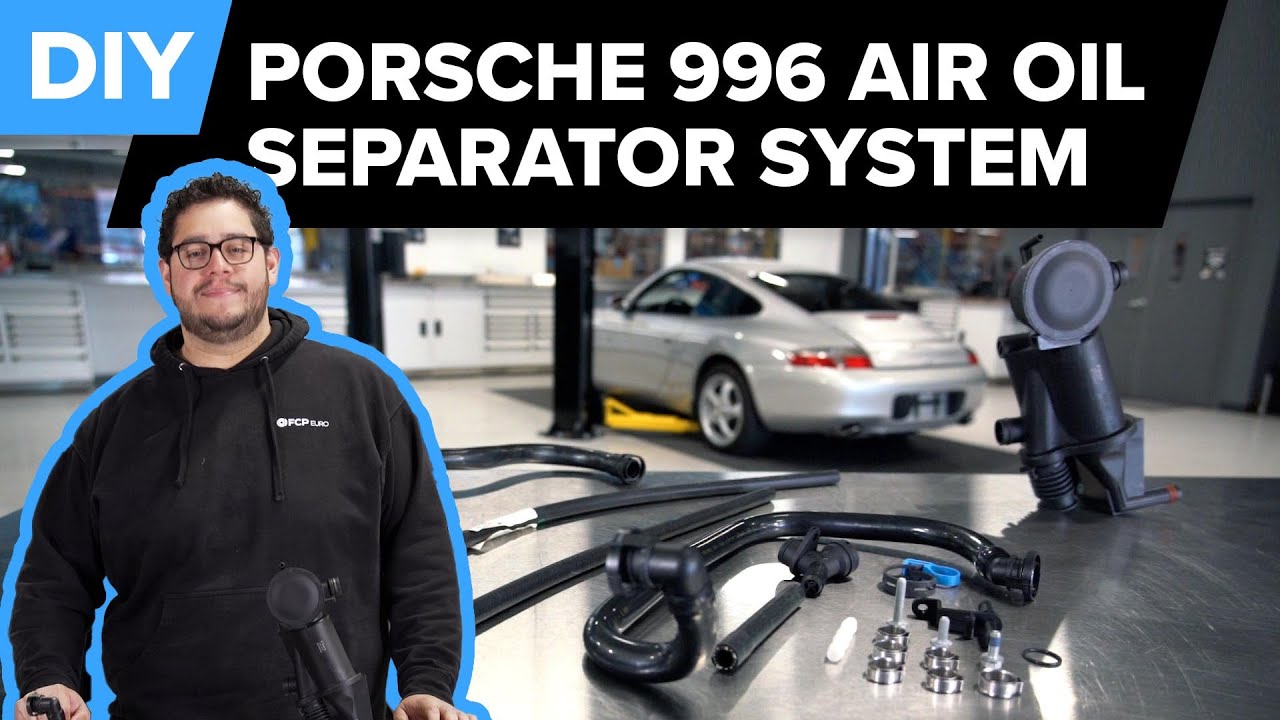 Porsche 996 911 Air Oil Separator (AOS) Replacement DIY - PCV System  (1999-2008 Carrera  & ) - YouTube