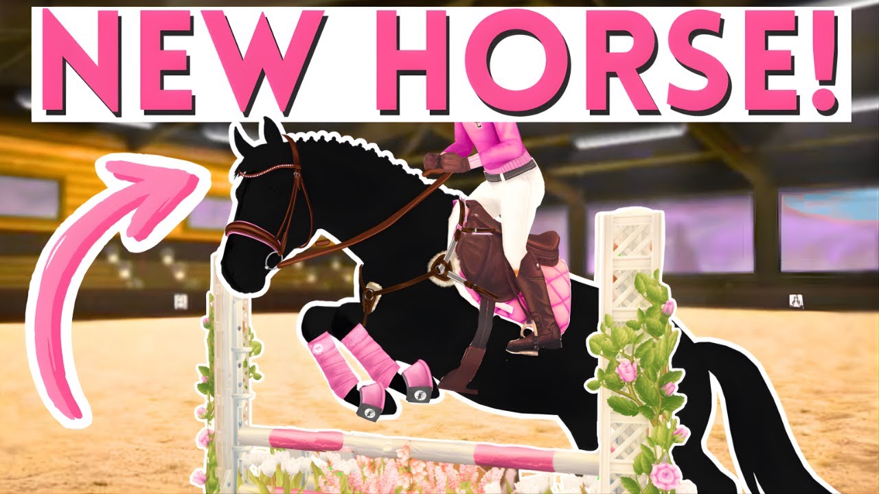 Встречайте мою НОВУЮ конкурную лошадь мечты! | Star Stable Roleplay