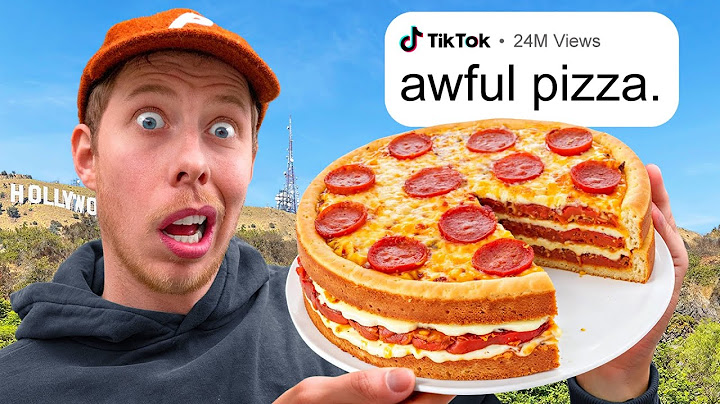 I Tested Viral TikTok Food (LA Edition)
