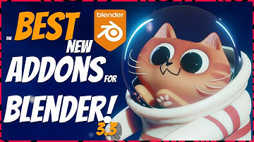 The Best New Addons for Blender 3.3