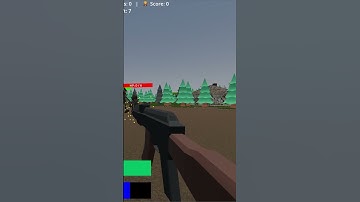 Showcase of my zombie game in Godot! #shorts