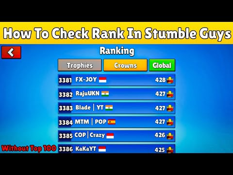 Stumble Guys Tournament: Types, Ranks and Rewards 2023