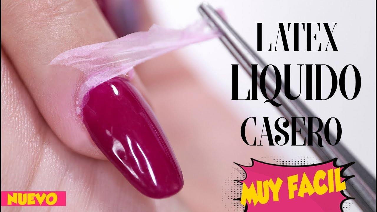 Como hacer LATEX LIQUIDO casero, MUY FACIL 