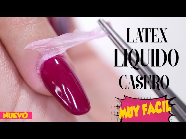 Como hacer LATEX LIQUIDO casero, MUY FACIL