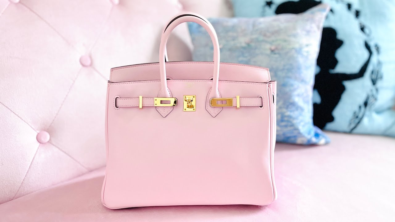 Hermès Birkin 25 Rose Sakura GHW Unboxing 