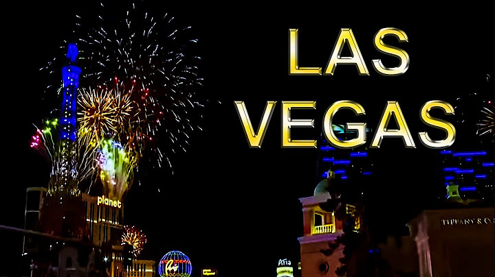 Las Vegas - USA -  Live Fireworks 2025 - Happy New Year