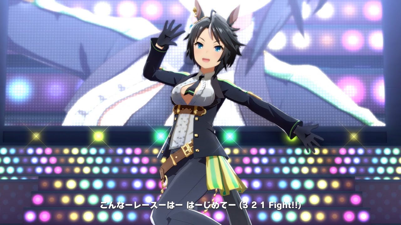 ウマ娘】うまぴょい伝説（フジキセキ）4K ライブシアター - YouTube