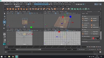 Maya 2016 (16- Extrude Faces -Part 1)