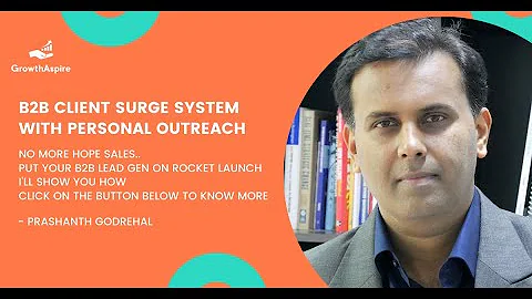 Free master class training on B2B Lead Generation