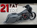 New 2021 21” Harley Street Glide Fat Tire Custom Bagger For Sale