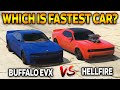 Buffalo EVX vs. Hellfire - Which is Fastest? GTA 5 Online Speed Test