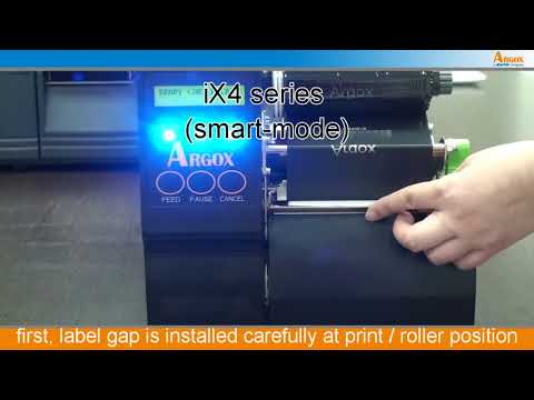 ARGOX X SERİSİ YAZICILARLA İX4 250 CİHAZ ARASINDA Kİ OTOMATİK KALİBRASYON FARKIcalibration 2