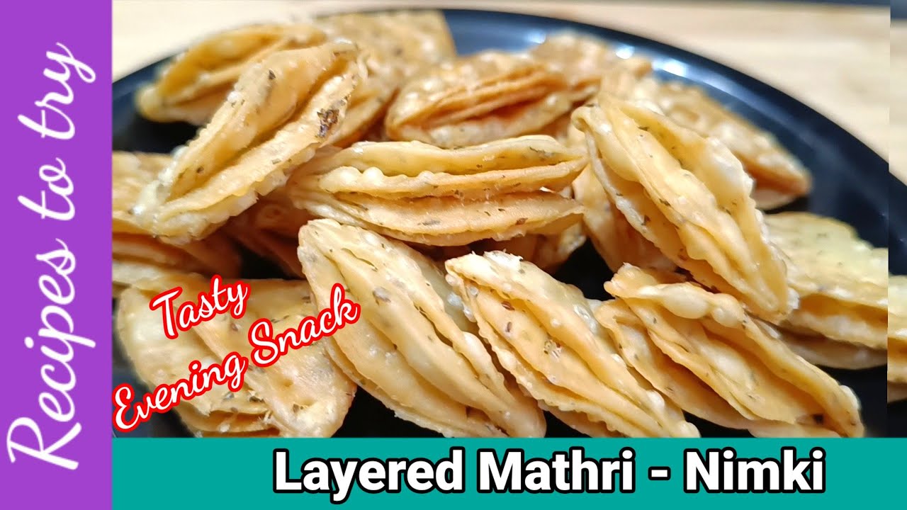 Crispy Matri Recipe | Easy & Tasty Evening Snacks | How To Make Matri ...