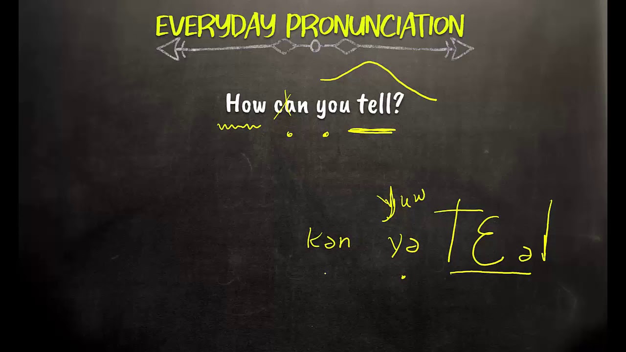 How Can You Tell How To Pronounce American English YouTube