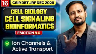 Emotion Batch 8.0 I L16 I Ion Channels & Active Transport  I Cell Biology &  Cell Signalling  I IFAS