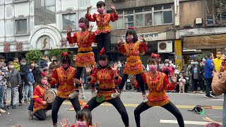 【台南仁武天玉民俗技藝團-跳鼓陣】~111年4月3日台北北極府恭祝北極玄天上帝聖誕暨建廟36週年遶境