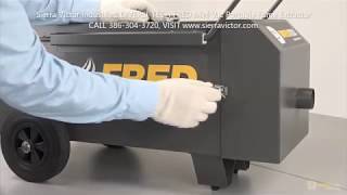 Sierra Victor Machinery Diversi-Tech Fred Mini Vac Portable Fume Extractor