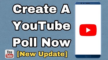 How To Make a Poll On YouTube - Create a Youtube Poll (New Update)