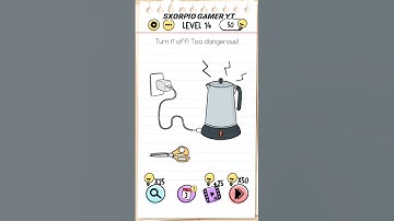 Brain Test Level 14 | Tricky Puzzles | Gameplay Walkthrough | Levels Solution | Sxorpio Gamer YT