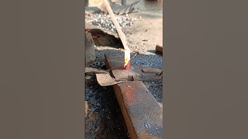 Recycling Heavy Scrap Iron Into a Durable Peraak Full Forging Video #blacksmith #ironwork #handmade