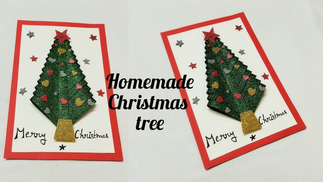 Homemade Christmas Tree How To Make Christmas Tree For Project  homemade-christmas-tree-how-to-make-christmas-tree-for-project