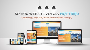 Thiết kế website thương mại điện tử giá chỉ 1 triệu ( website hiện đại, đầy đủ chức năng  )