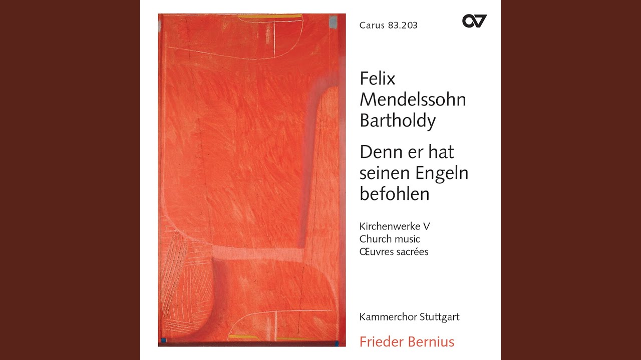 YouTubeでMendelssohn: 6 Motets, Op. 79: V. Im Adventを視聴