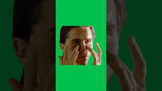 Green Screen Patrick Bateman Morning Routine Scene