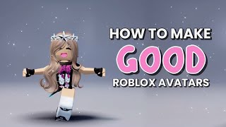 how to make GOOD ROBLOX AVATARS (2025)