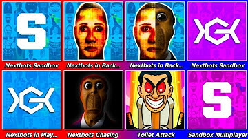 Sandbox In Space Zoochosis VS Sonic Nextbots In Playground mod, Stepbot...