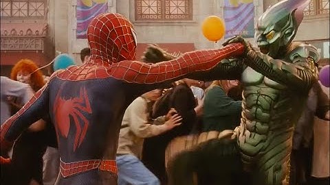 Spider Man vs Green Goblin World Unity Festival