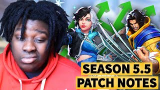 These patch notes are so dum | SEASON 5.5 PATCH NOTES & DEV VISION REACTION | Marvel Rivals