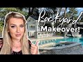 POOL RENOVATION + OUTDOOR KITCHEN BUILD PROGRESSION & REVEAL | Extreme Backyard Makeover