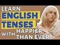 Learn english with billie eilish  happier than ever all english tenses