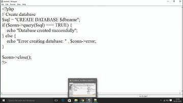 How to Create Database, Table and Insert Values |  PHP Tutorial [Part 5]
