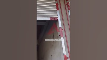 Gear operated rolling shutter  #rollingshutter #garagedoorrepair #architect #rollershutter #world