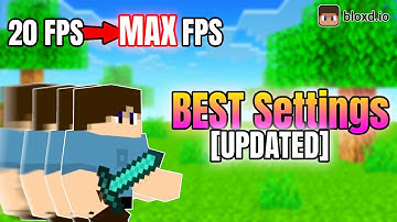 How to get MAX FPS in 3 Easy Steps! | Bloxd.io